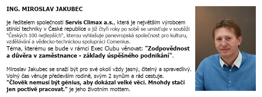 Exec club_miroslav jakubec_servis climax_business success